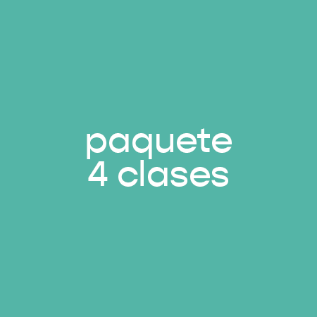 Paquete 4 clases